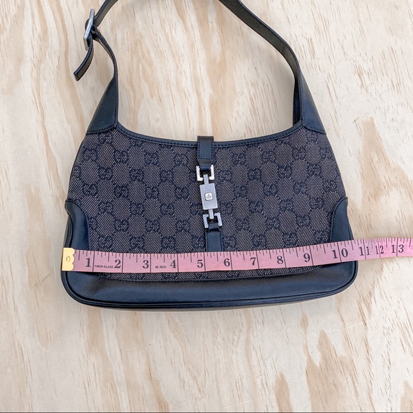 Gucci Jackie canvas & leather tote shoulder bag - Picture 10 of 14